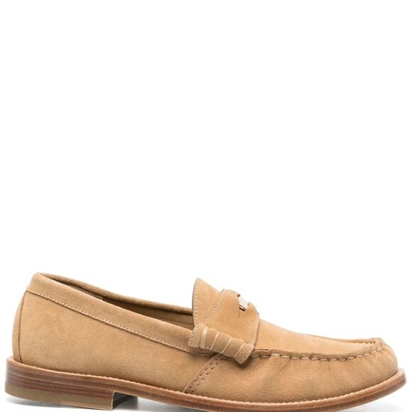 Rhude Suede Penny Loafers Made In Italy Size 9 - Picture 4 of 4